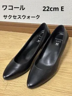 【試着のみ】ワコール　サクセスウォーク　22cm 黒