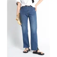 新品タグ付Deuxieme Classe ウールセンタープレスパンツ 2タックセンタープレスパンツ / #Newans | ファッション通販