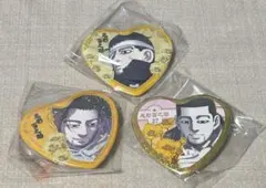 ゴールデンカムイ　尾形　愛です　缶バッジ　ハート