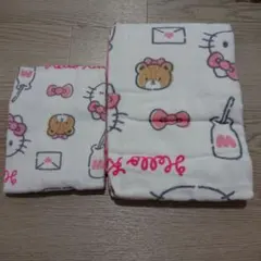 サンリオ しまむら ハローキティ 福袋 フェイスタオル バスタオル セット