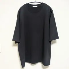WYM｜ヘビーウェイト ベーシック ビッグTシャツ/ブラック/Lサイズのサムネイル