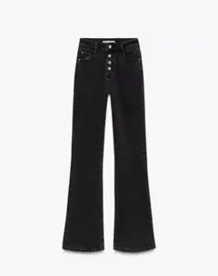 Zara ハイライズフレアデニム