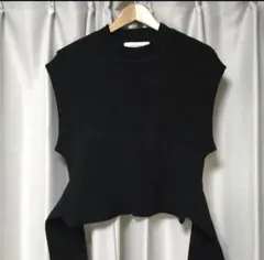 LE CIEL BLEU 22SS ワイドベルトニットベストのサムネイル