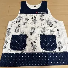ミッキー ミニー エプロン フリーサイズ