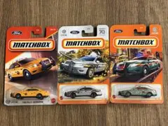 Matchbox Ford Police Interceptor 3台セット