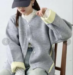 チャオパニックティピー　ヤクライクニットジャケット