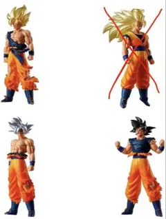 新品　ドラゴンボール HGシリーズ 孫悟空 3体セット　GOKU EDITION