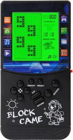 CZT グリーンバックライトラージスクリーンテトリスゲーム機ビルトインクシックノ