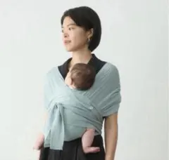 Konny メッシュ抱っこ紐 グリーン　Mサイズ