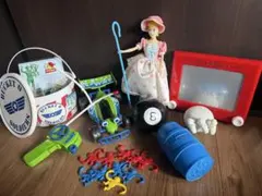 トイストーリーフィギュア/ボーピープ/つなぐでござる/RCレーサー/スケッチ