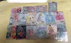プリキュアウエハースカード13枚+おまけカード、シール まとめ売り