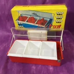 昭和レトロ　調味料ケース　小物入れ　レトロポップ