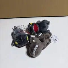 ゴジラ-0.0 マスコットぬいぐるみ セット gigo限定 ゴジラ 寝そべり