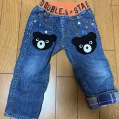 DOUBLE.B デニムパンツ 90サイズ