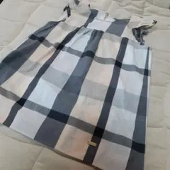 【BURBERRY】バーバリー☆チェック柄トップス　タンクトップ