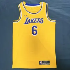 NBA レイカーズ レブロン・ジェームズ 6番 ユニフォーム 48サイズ