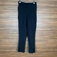 アーキ archi ストレートパンツ ダメージ加工 ネイビー S - メルカリ
