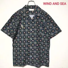 WIND AND SEA PATTERN OPEN COLLAR SHIRTのサムネイル