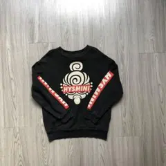 § ヒスミニ § 目隠しミニ⤴︎ デカロゴ⤴︎ 長袖 スウェット トレーナー 120