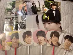 嵐　櫻井翔　クリアファイル 11枚 ミニうちわ6枚セット、展覧会セット