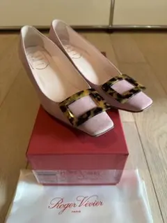 美品 ロジェヴィヴィエ RogerVivier ベルヴィヴィエ 35.5 ピンクのサムネイル