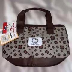 Hello Kitty ヒョウ柄ミニトートバッグ