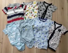 夏用ロンパースセット 7点セット　男の子