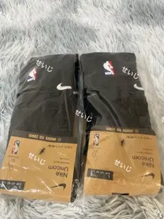 Nike Unicorn NBA クッションド クルーソックス 2足組 ブラック - メルカリ