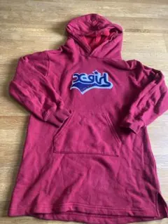 X-girl Stages パーカーワンピース140cm