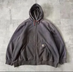 ご*り様 Carhartt グレー パーカー 4XL