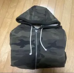 Abercrombie & Fitch カモフラージュ フリースフーディ