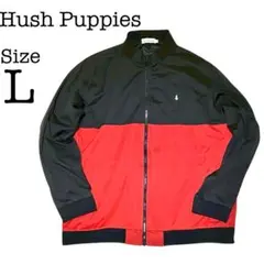 ハッシュパピー ジップアップトラックジャケット Lサイズ ツートンカラー
