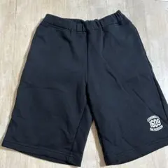 UNIQLO黒いハーフパンツ 150サイズ コットン100%