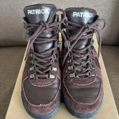美品PATRICK（パトリック）ハイカットレザー& スエード茶色