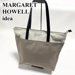 MARGARET HOWELL ナイロントートバッグ レザー 軽量 A4可のサムネイル