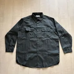 BIG YANK ワークシャツ ダークグリーン マチ付き Lサイズ 60sのサムネイル