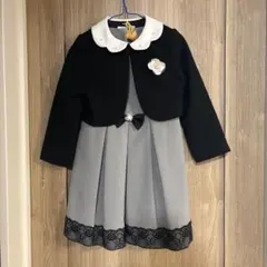 SAKURAフォーマルドレス ジャケット付き グレー