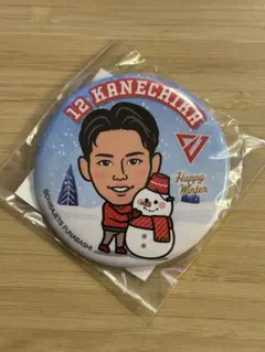 【千葉ジェッツ】金近廉 缶バッジ(モバガチャ クリスマスver.)■#12