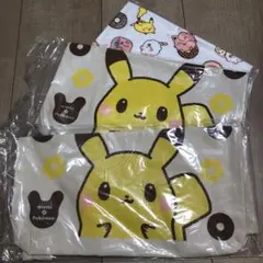 【ミスタードーナツ】ポケモン ピカチュウ タオル　エコバッグ