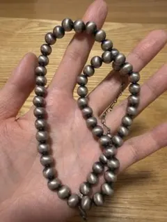 Navajo パールネックレス ソロバン 50cm×8mm - メルカリ