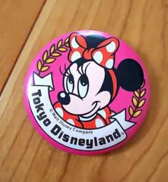 東京ディズニーランド缶バッジ