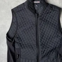 14053 アディダス ワンポイントロゴ キルティングベスト