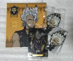 ツイステッドワンダーランド ジャック 色紙・ラバーストラップ・ウエハースカード