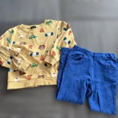 110サイズ トレーナー　ズボン　2枚セットのサムネイル