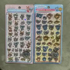 ナルミヤキャラクターズ ボンボンドロップシール 2種【正規品】