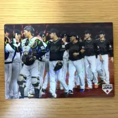 侍ジャパン カード　2017 JAPAN OHTANI 大谷 坂本 キラ