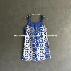 ZARA ザラ　総柄キャミワンピ　夏コーデ　レイヤード　チュニックサマーコーデのサムネイル