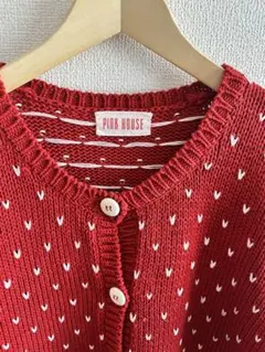 ピンクハウス半袖カーディガン