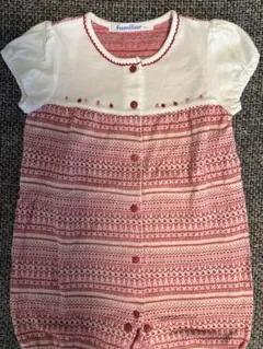 ☆美品☆Familiar　半袖ロンパース　70cm