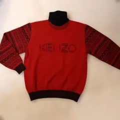 KENZO ゴルフ タートルネックセーター